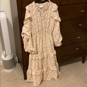 Red Dress Boutique Floral Midi Dress